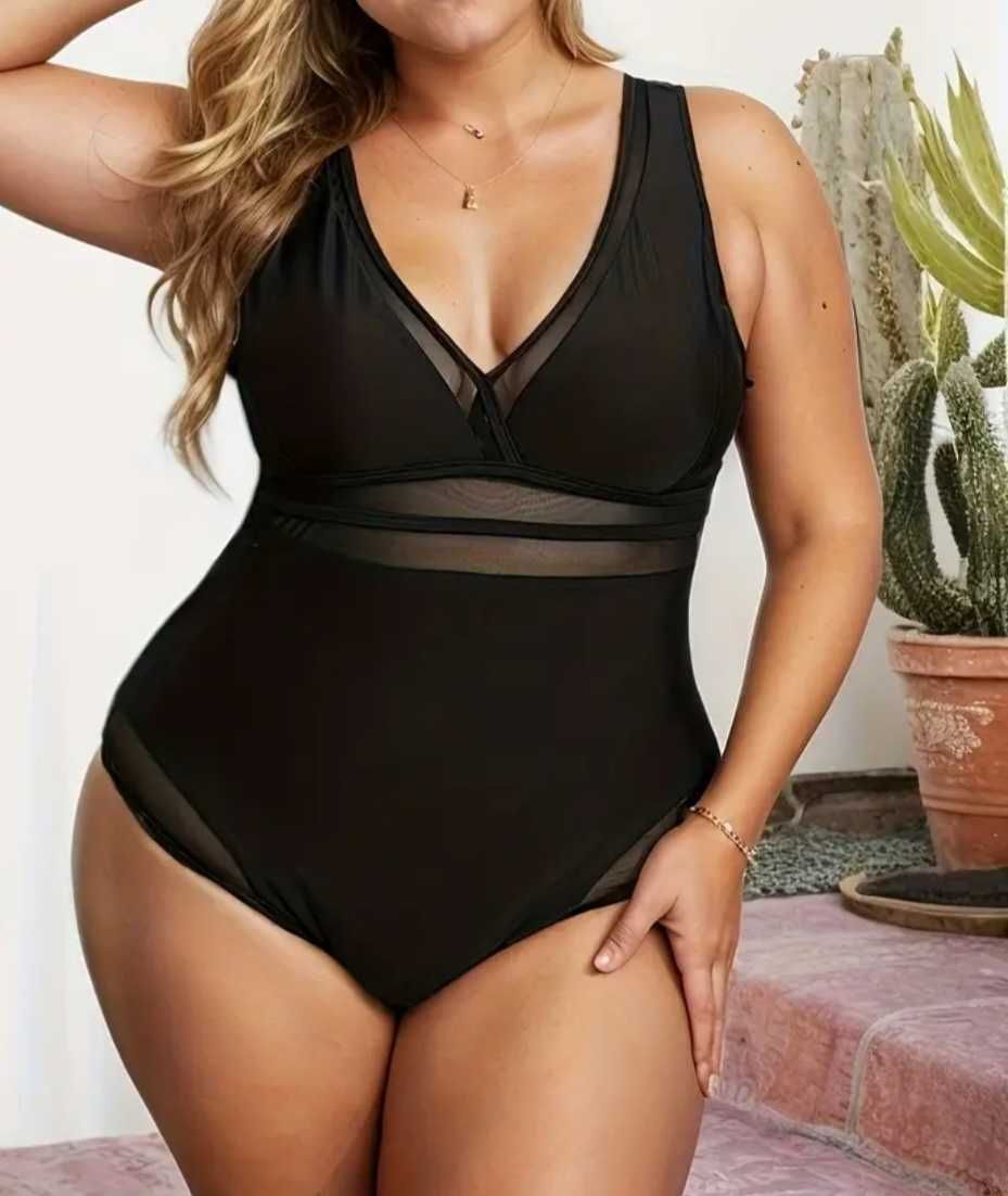 Nowy kostium strój kąpielowy, r. XXL kapielowki plus size