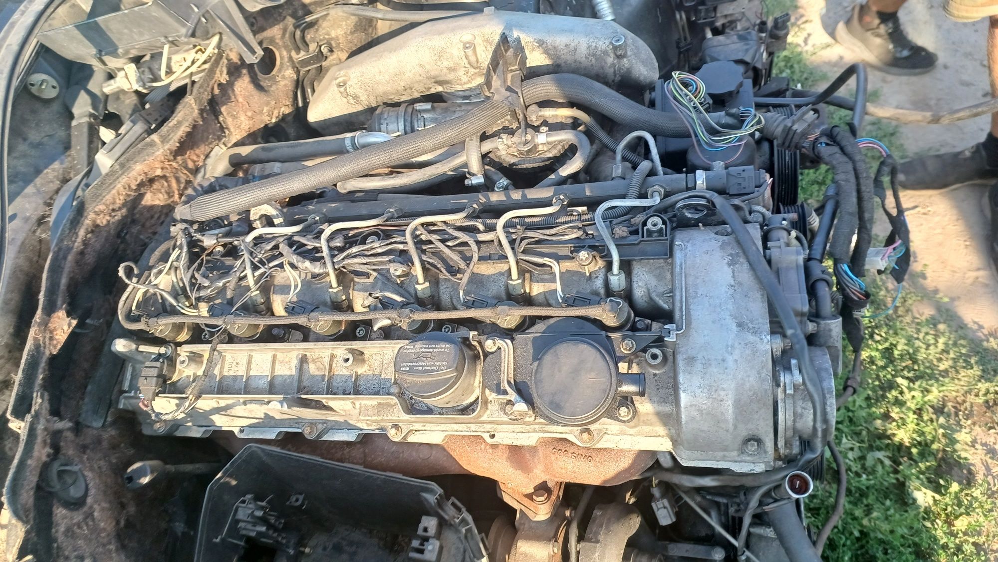 MERCEDES W 211 220 203 двигатель коробка полуось кардан рычаг кулак