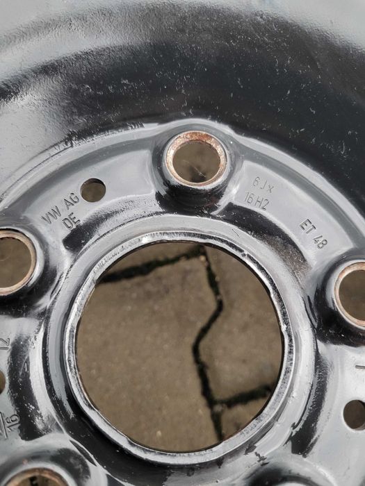 Oryginalne felgi stalowe 16'' 5Q0 Volkswagen Audi Skoda Seat Golf