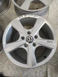 203 Felgi aluminiowe VW VOLKSWAGEN R 15 5x112 Bardzo Ładne