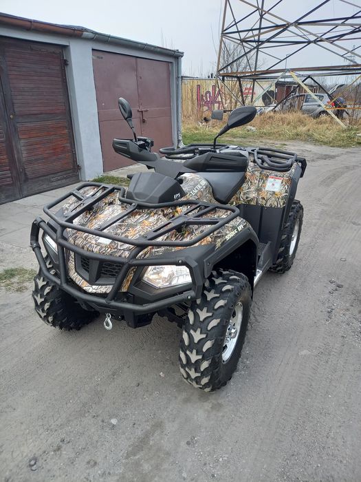 Quad Hisun Tactic 550 wspomaganie JAK NOWY