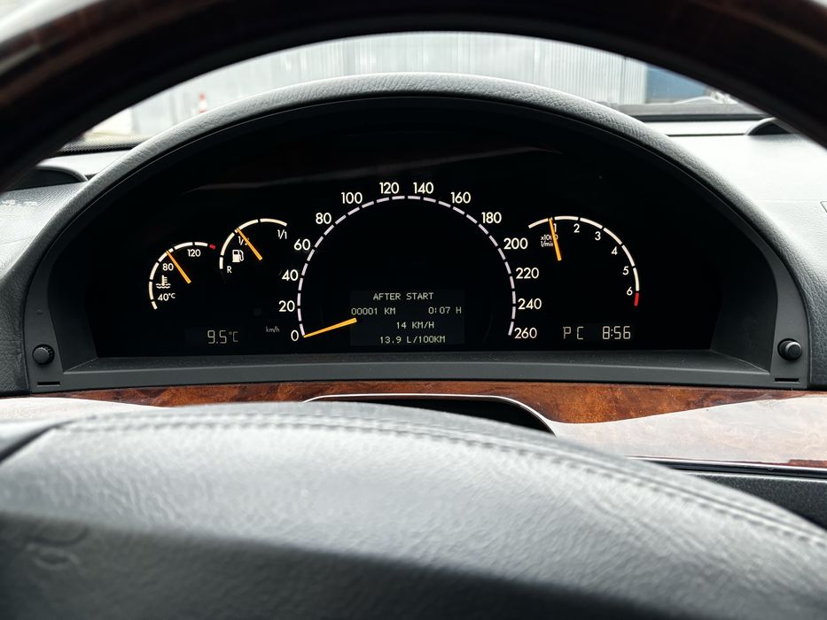 Mersedes W220 3.7 бензин повний привід