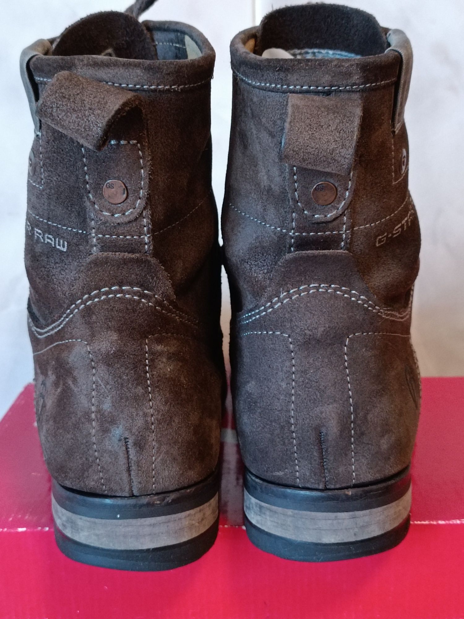 Продам оригинальные замшевые мужские ботинки GStar, размер 44
