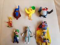 Figurki Rio Rycerz Mike kot Tom Mario Bros Superman Kudłaty zestaw