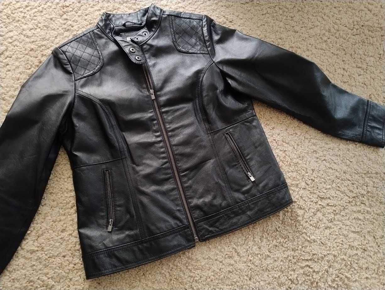 Kurtka skórzana r.42/14, 100% leather