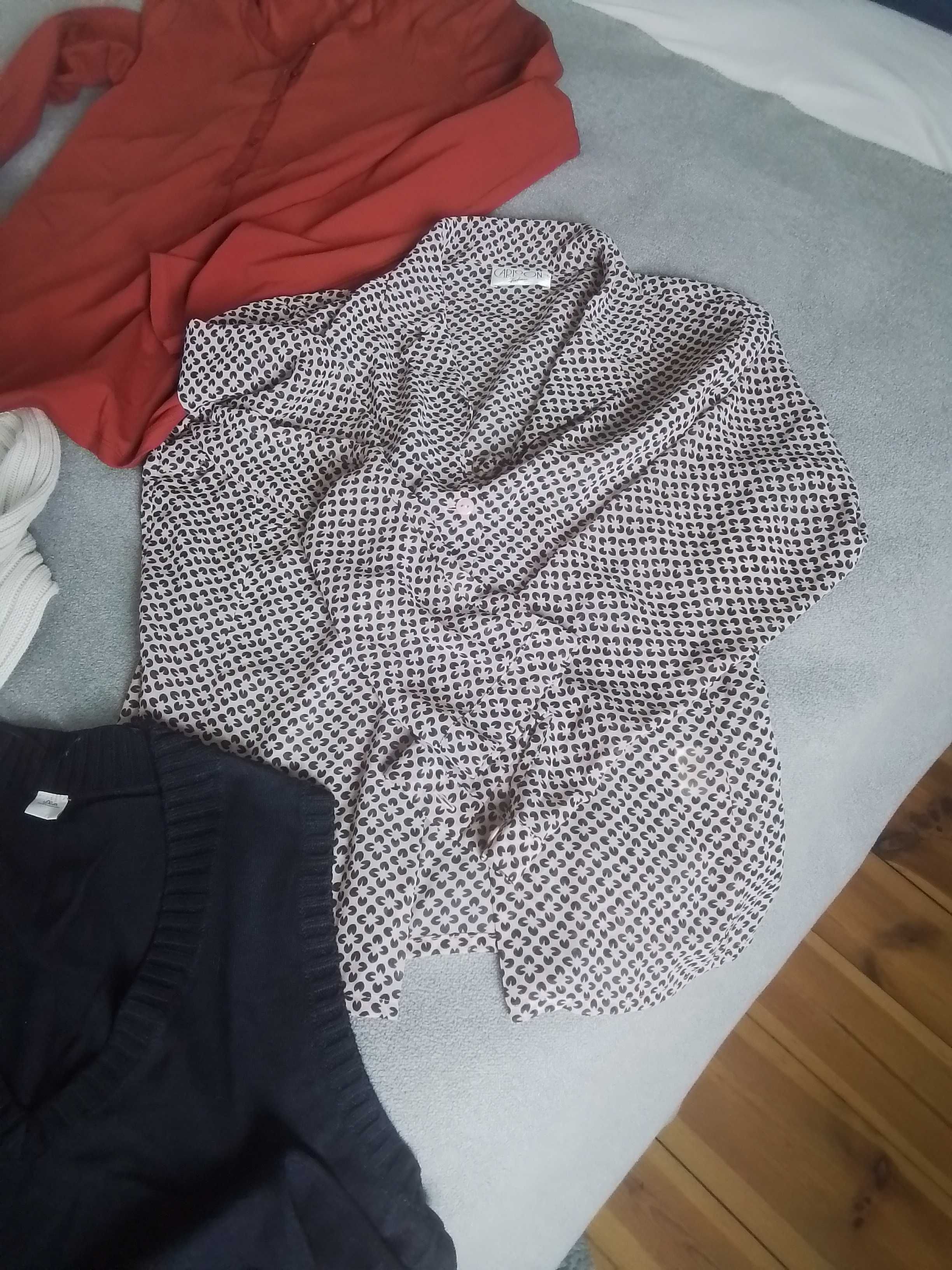 Esprit s.oliver, benetton swetr spódnica bluzka
