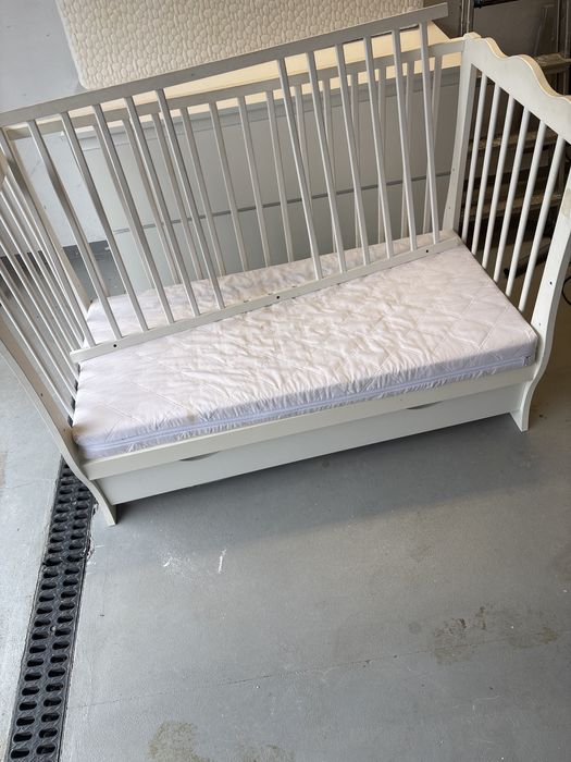 lozeczko dzieciece niemowlece 120x60 materac