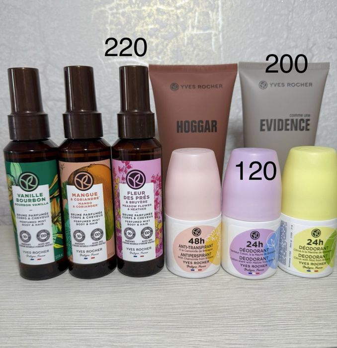 Парфумований спрей для тіла. Дезодорант Ів Роше