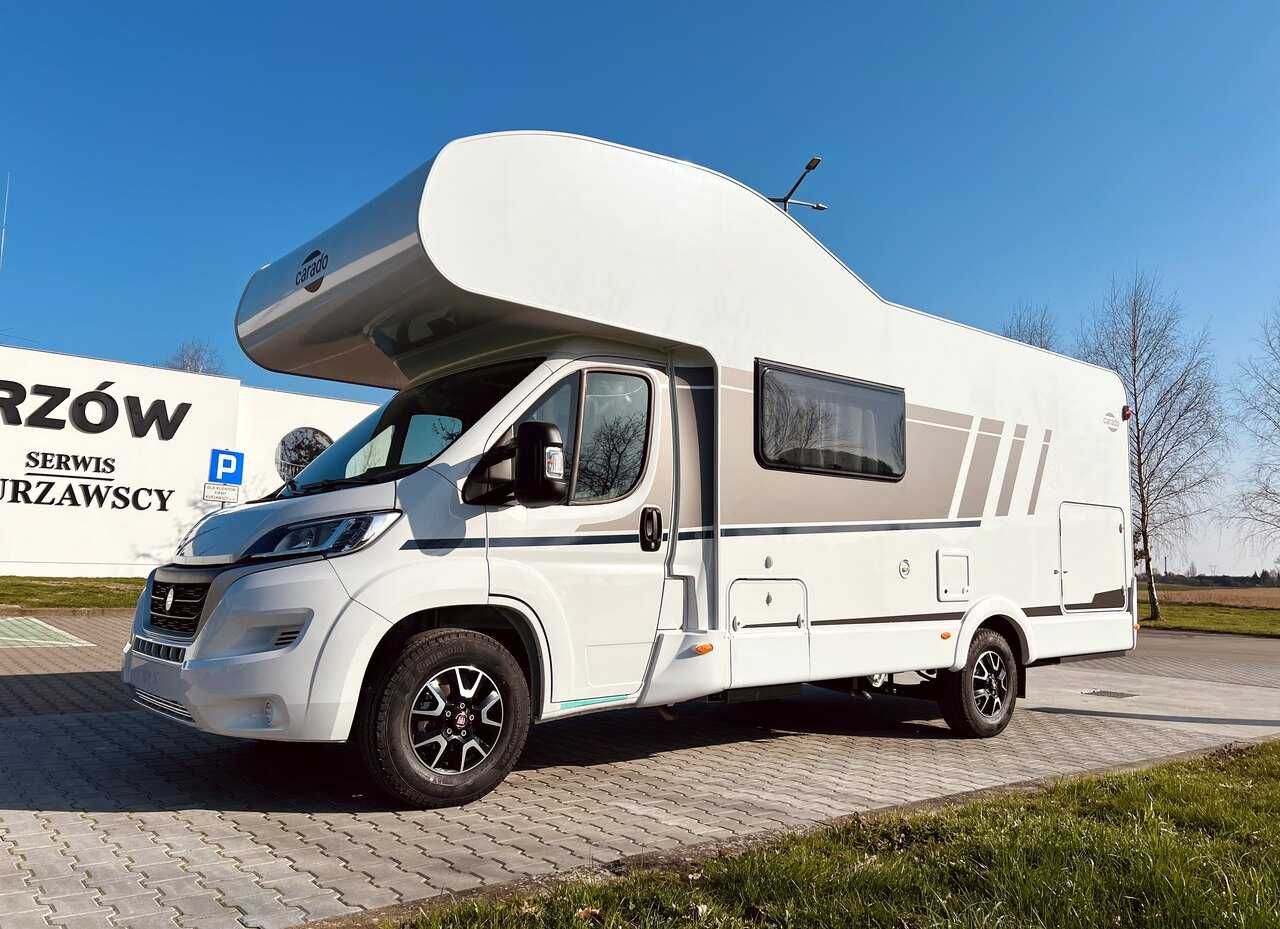 Nowa Alkowa 7.2m Kamper Carado A464 Fiat Ducato 2.2l 5 osób