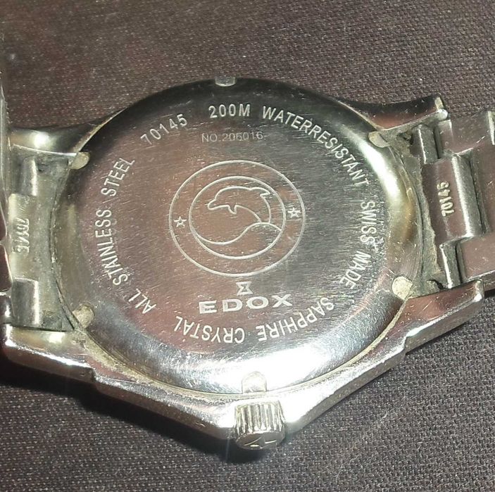 Годинник EDOX з колекції DЕLFIN