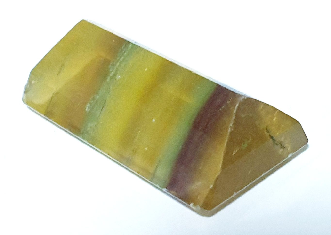 Grande pedra preciosa Cabochon de Fluorita - 29 gramas