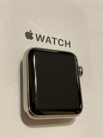 Apple watch 3  38 mm cellular stainless steel