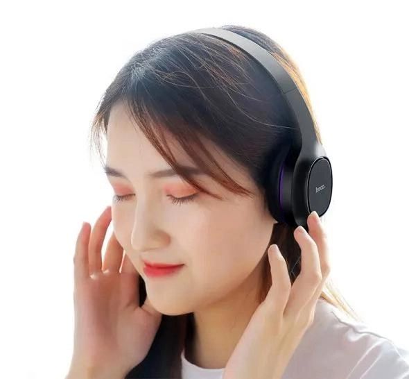 Беспроводные наушники Hoco W41 Bluetooth с картой памяти и микрофоном