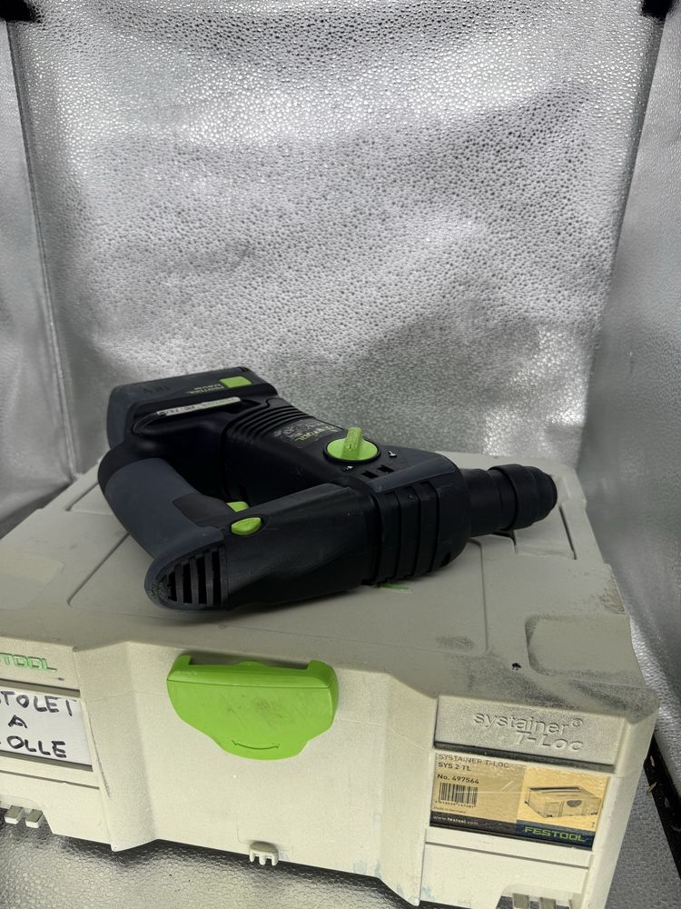 Аккумуляторный перфоратор FESTOOL BHC 18 акаумляторний дрель отбойник