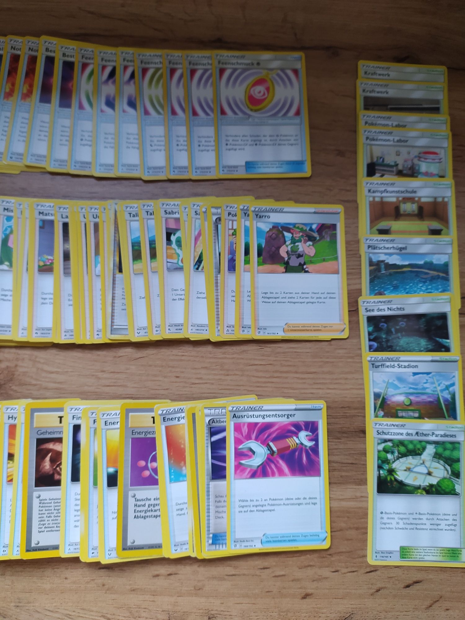 Bulk Kart Pokemon Trainer 165sztuk