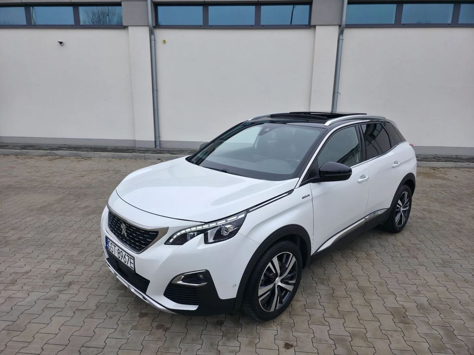 Peugeot 3008 Peugeot 3008 GT Line / Diesel / Serwisowany w ASO / Bezwypadkowy !