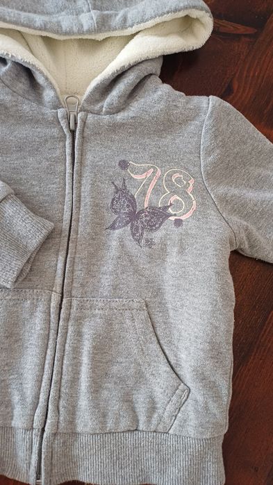 Bluza ocieplana niemowlęca