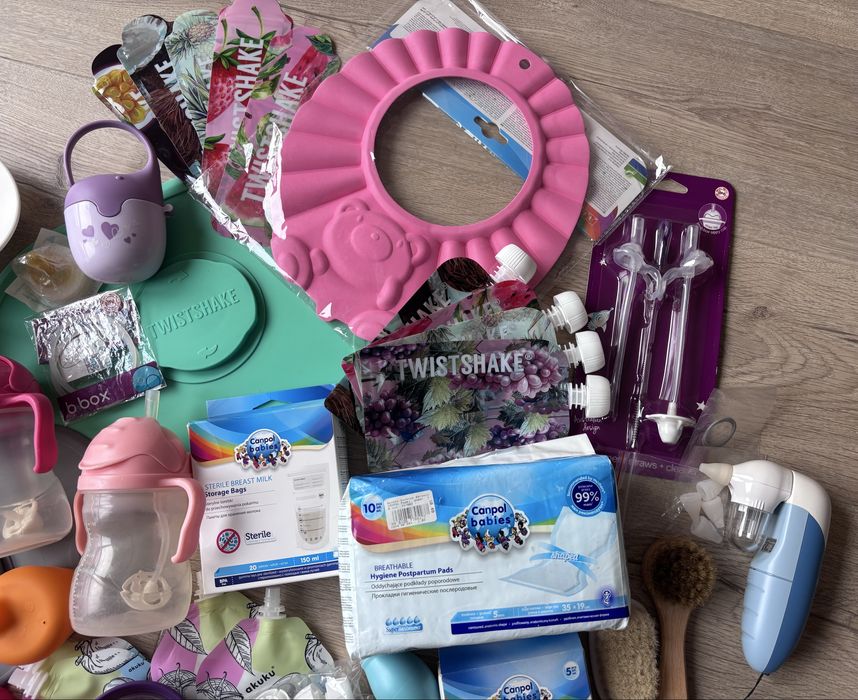 Mega Giga wielka Paka / wyprawka dla mamy i niemowlaka! Ponad 100szt!