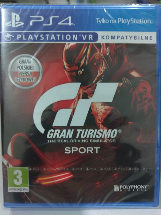 Gran Turismo Sport PL PlayStation 4 PS4 Nowa Kraków