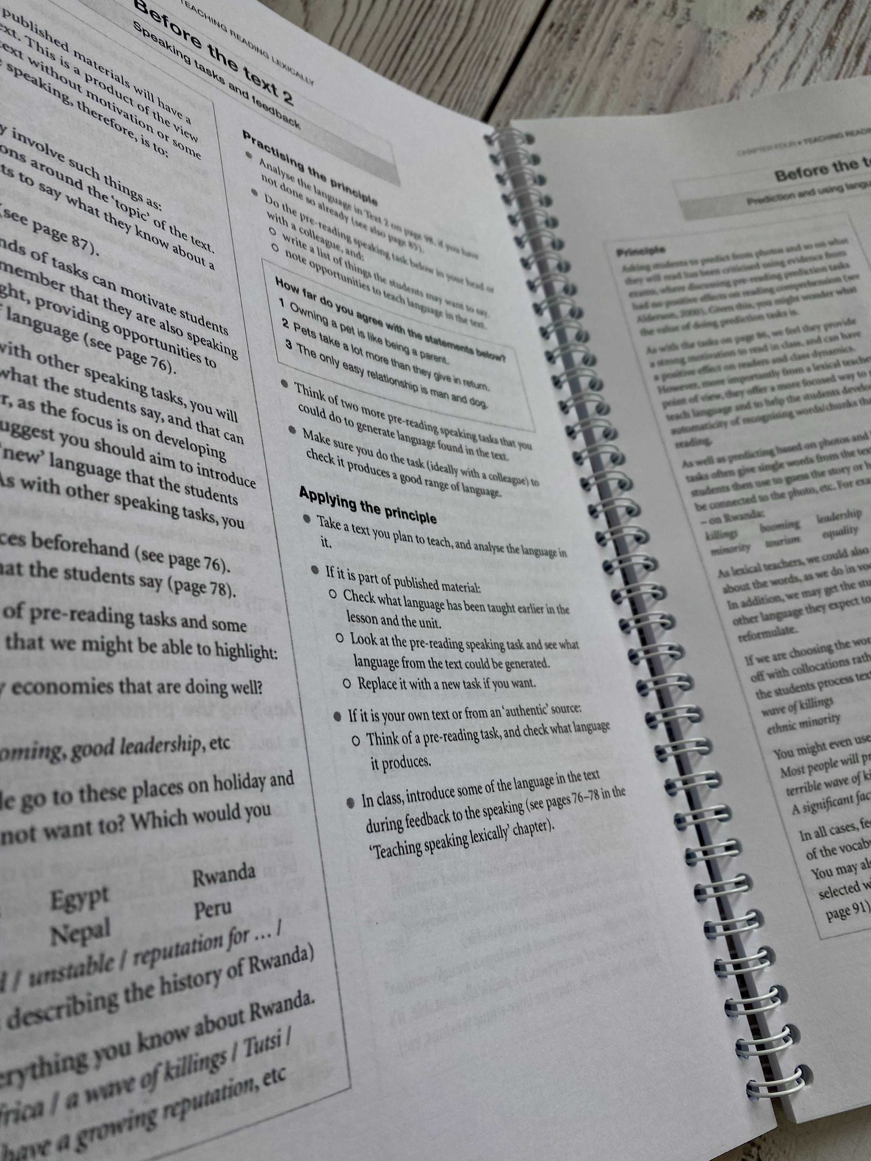 Teaching Lexically