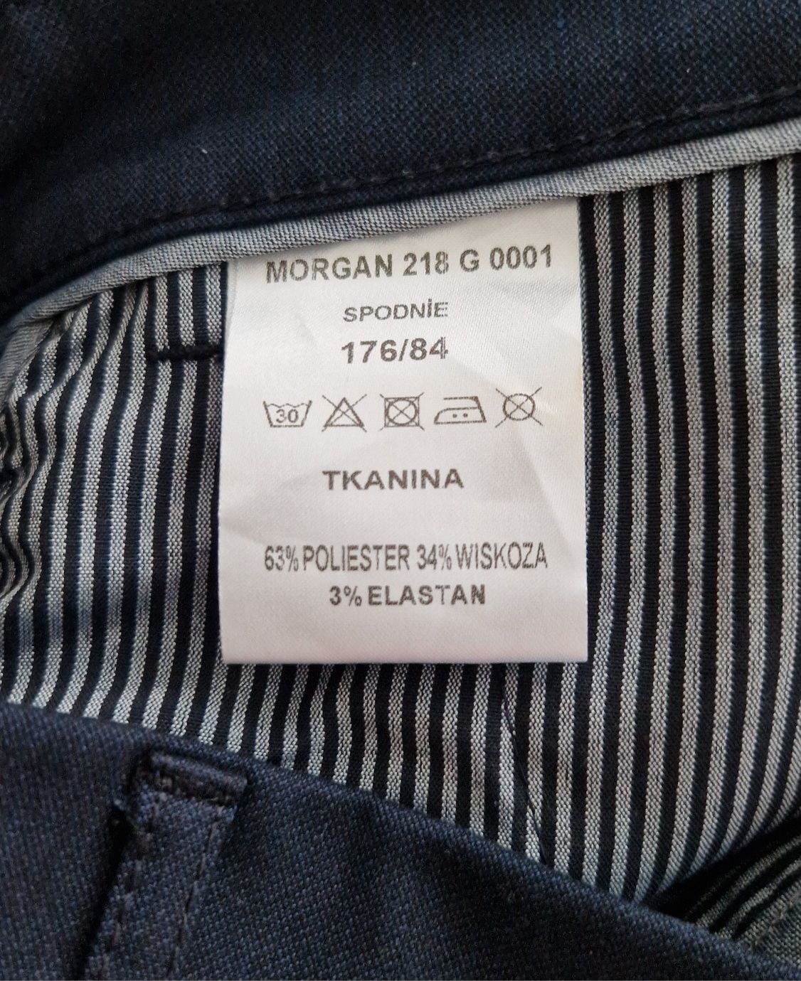 Eleganckie męskie spodnie Recman Morgan 218 G 176/84