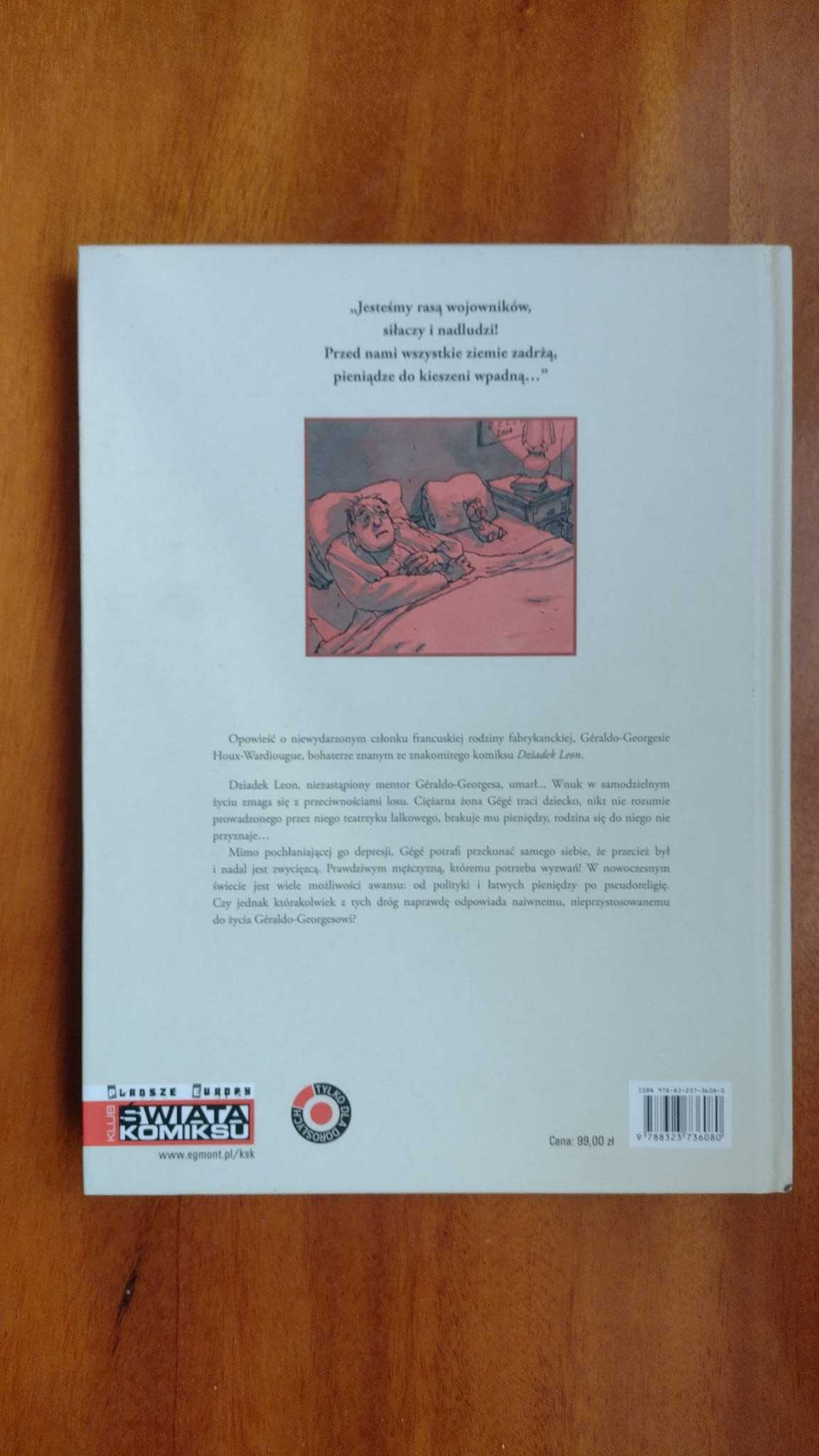 Dziadek Leon - Brzydki brudny i chory - komiks De Crecy