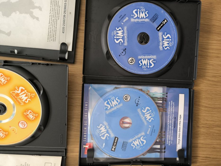 The Sims 1 PC jogo base e expansões