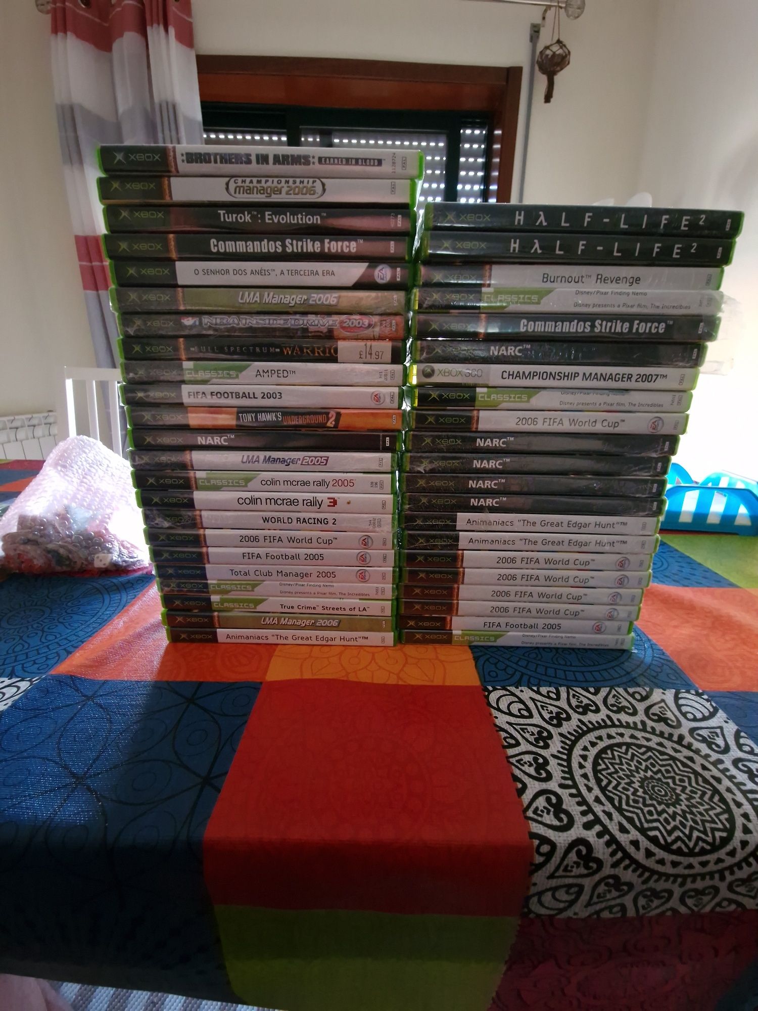 Jogos para XBOX novos, a maioria selados.