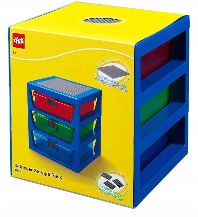 Regał Lego 3-Drawer Rack 4095. LEGO