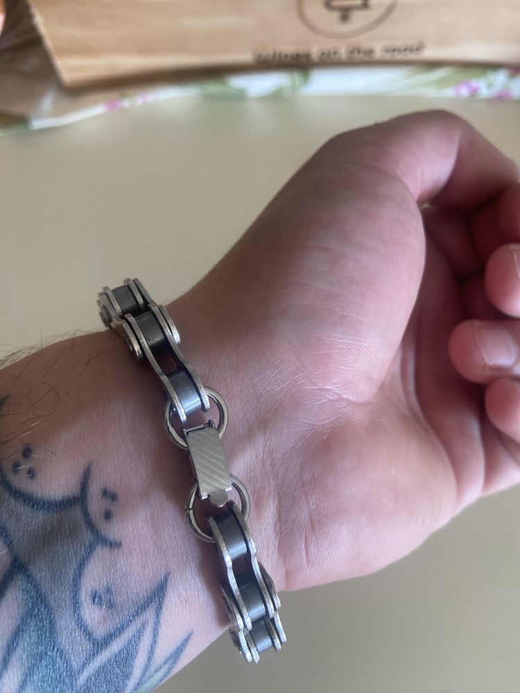 Pulseira em aço