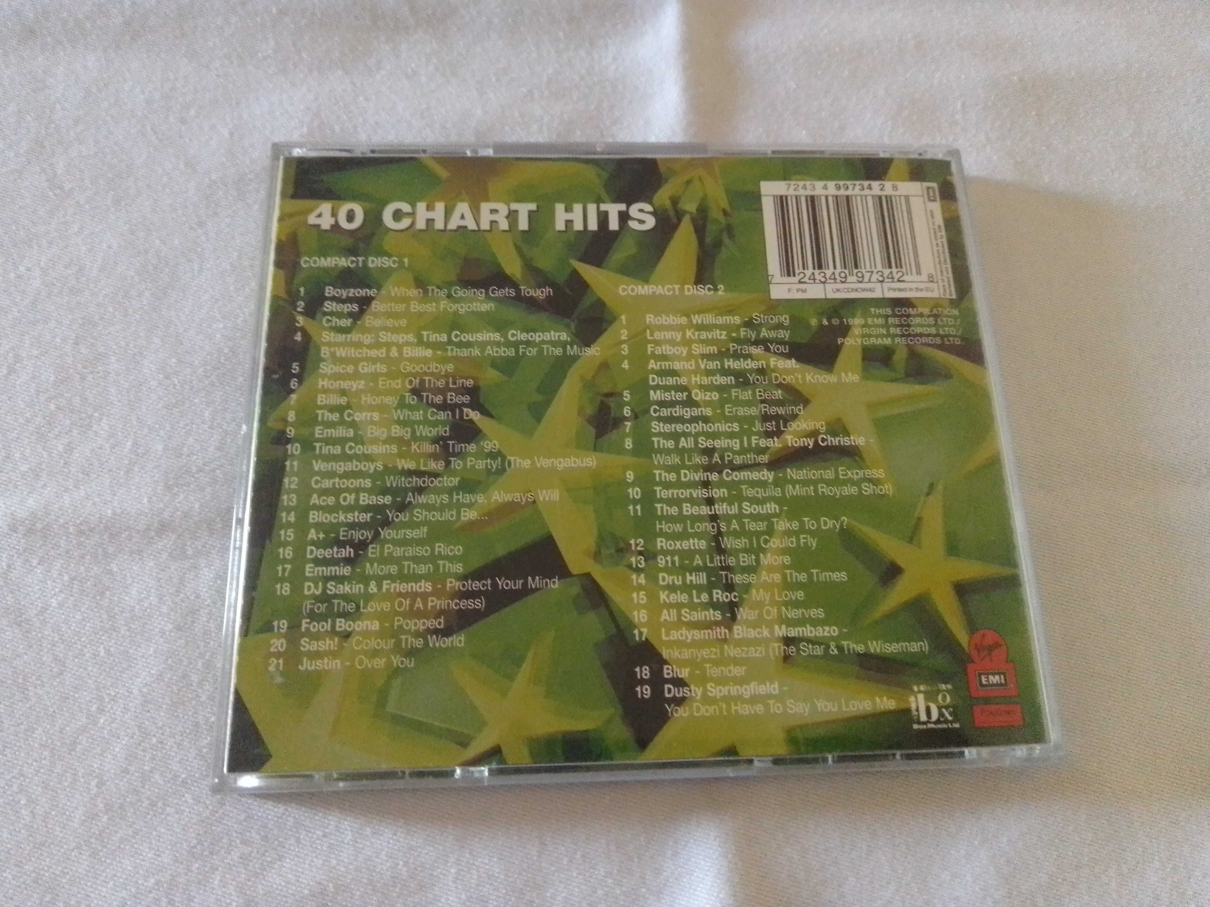 CD - Now That's What I Call Music! 42 - Colectânea, CD duplo (1999)
