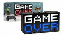 Lampka nocna Paladone Game Over czarny