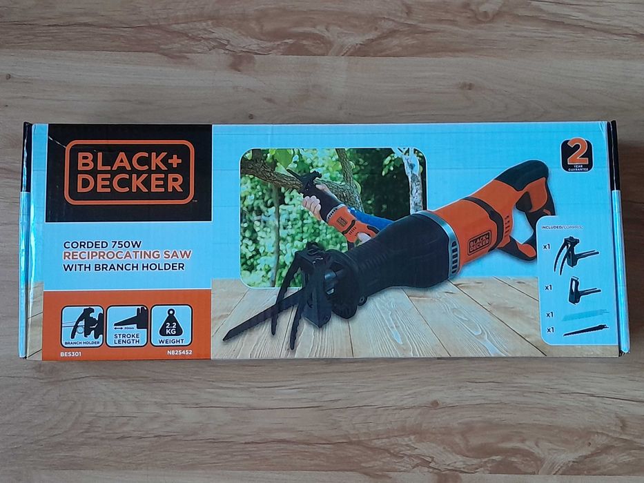 Piła szablasta Black&Decker  BES301 - QS  nowa nieużywana