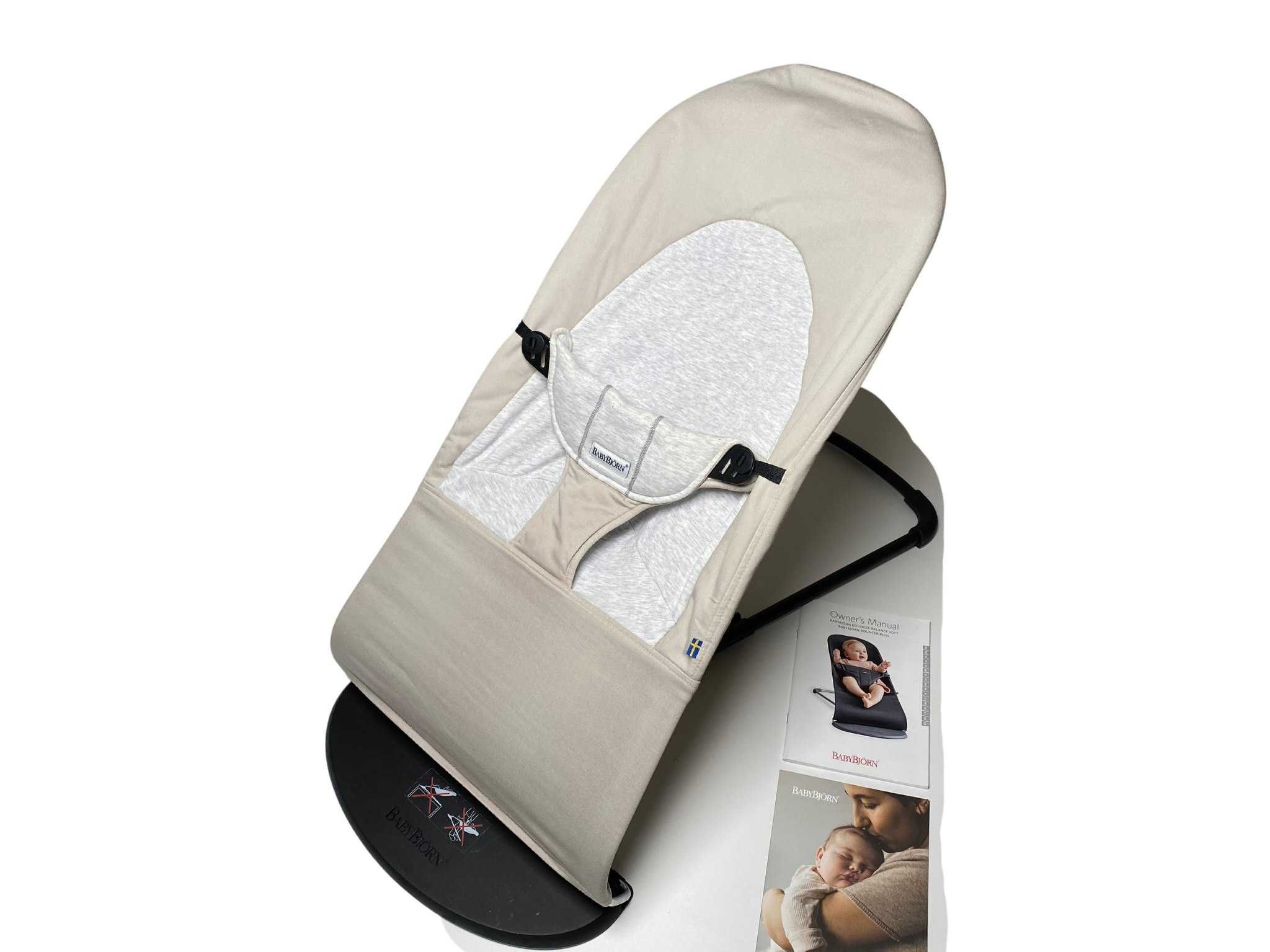 Шезлонг для дітей Babybjorn Bouncer Balance Soft