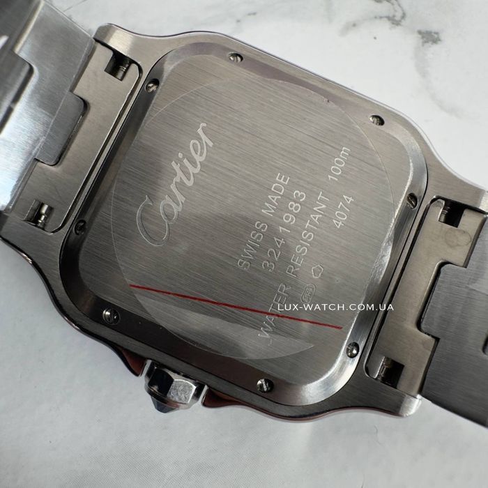 Чоловічий годинник Cartier Santos часы