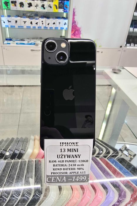 Iphone 13 Mini 128GB Bat 98% Telakces Felicity *Raty 0%