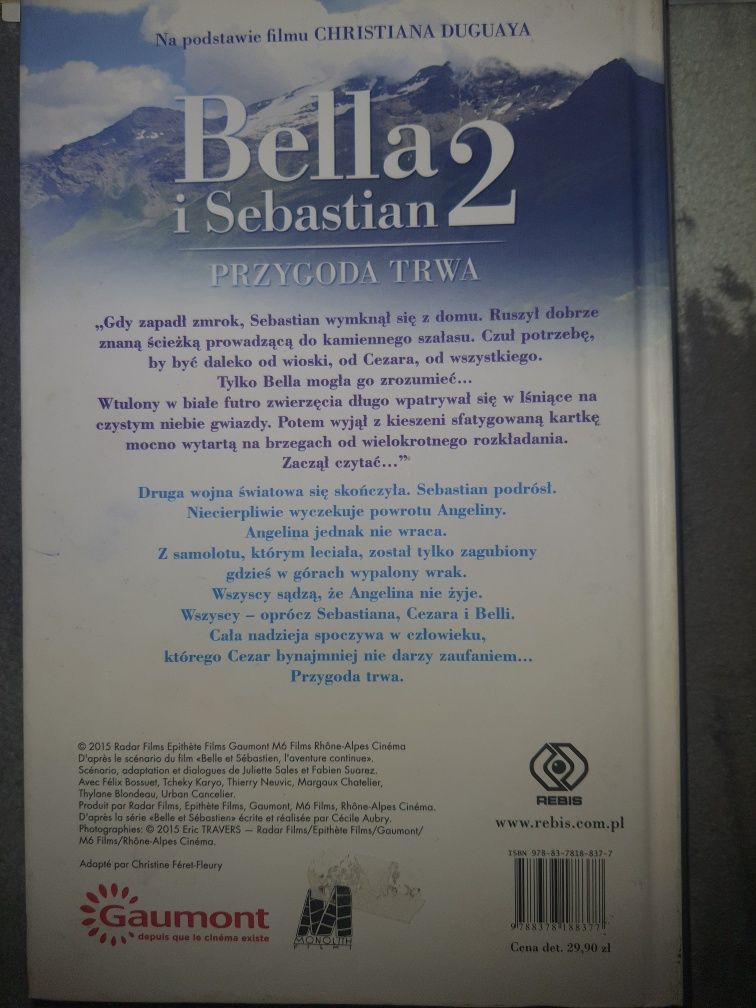 Bella i Sebastian cz. 1,2,3 Nicolas Vanier