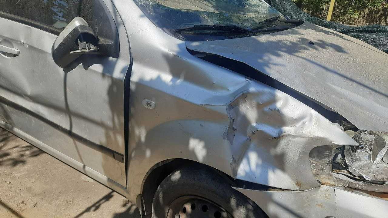 Авто Шевроле Авео після ДТП
