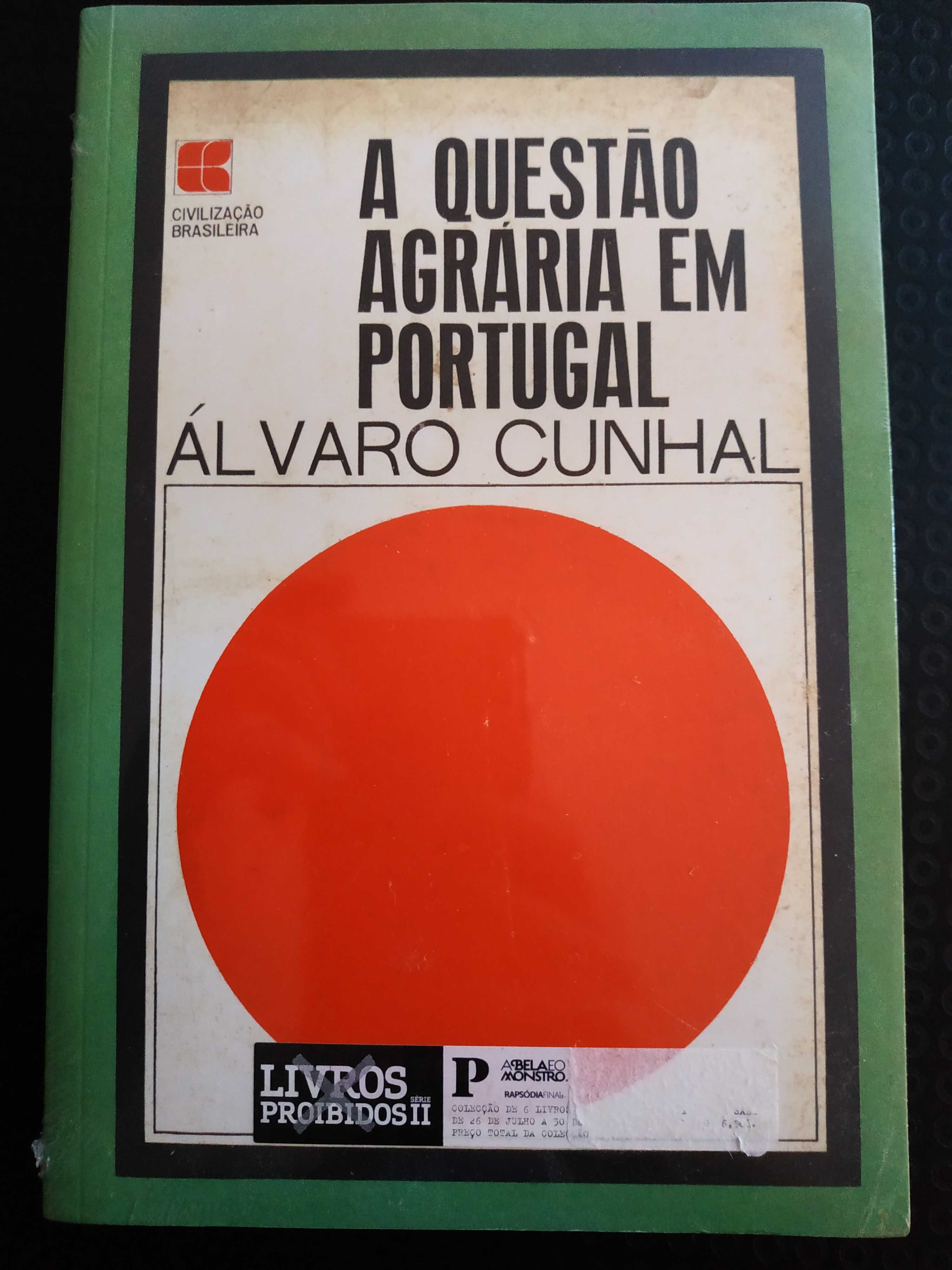 Livro fac-simile a Questão Agrária em Portugal de Álvaro Cunhal