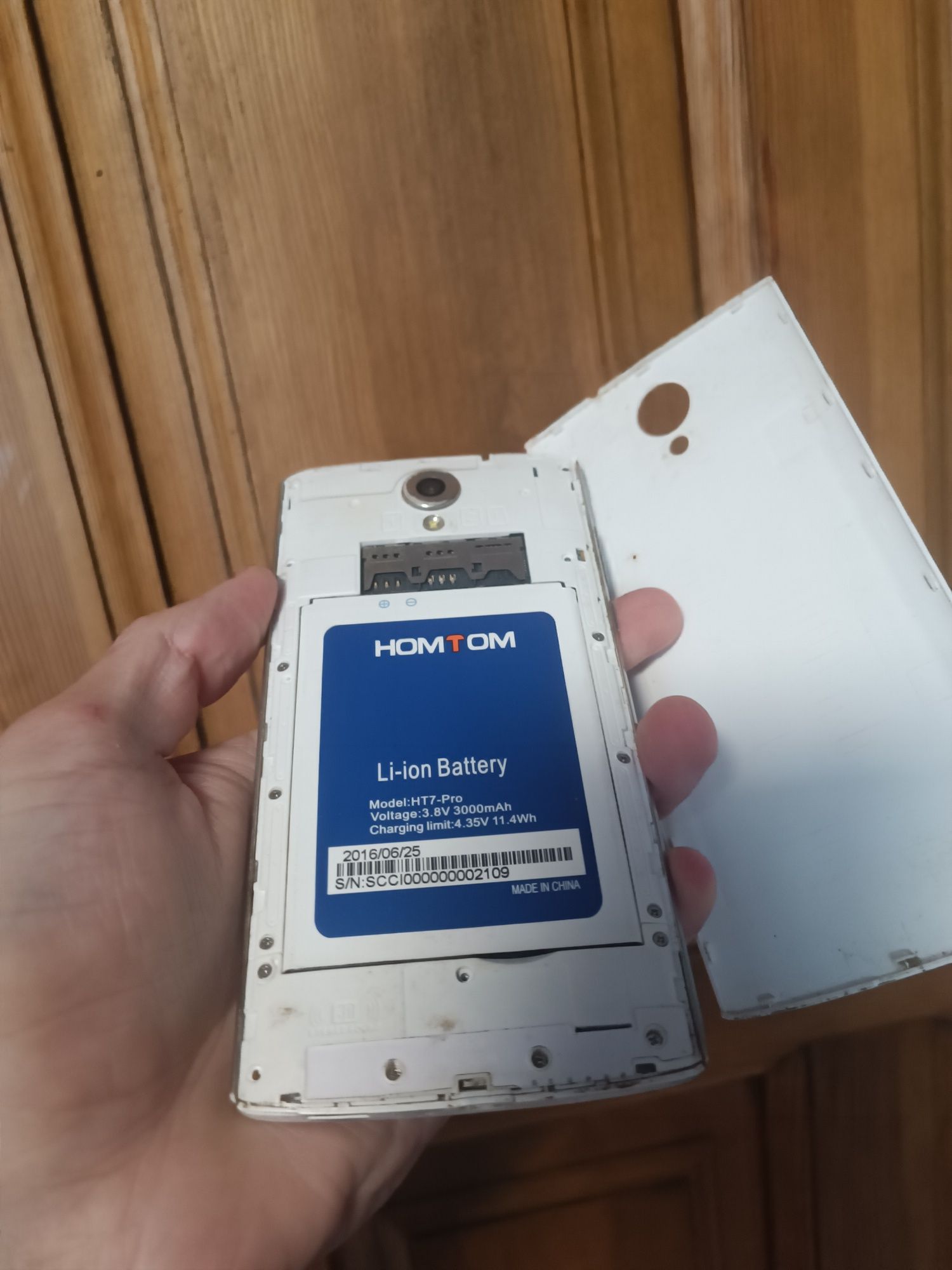 Homtom HT7 деталі