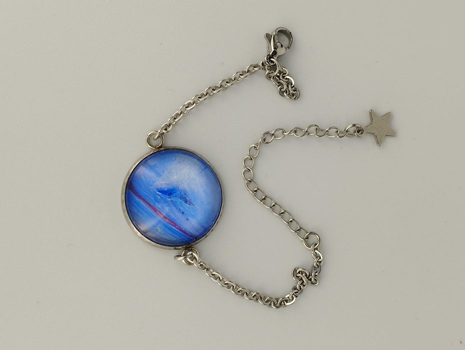 Bransoletka pojedyncza – łańcuszek – średnica oczka 20 mm