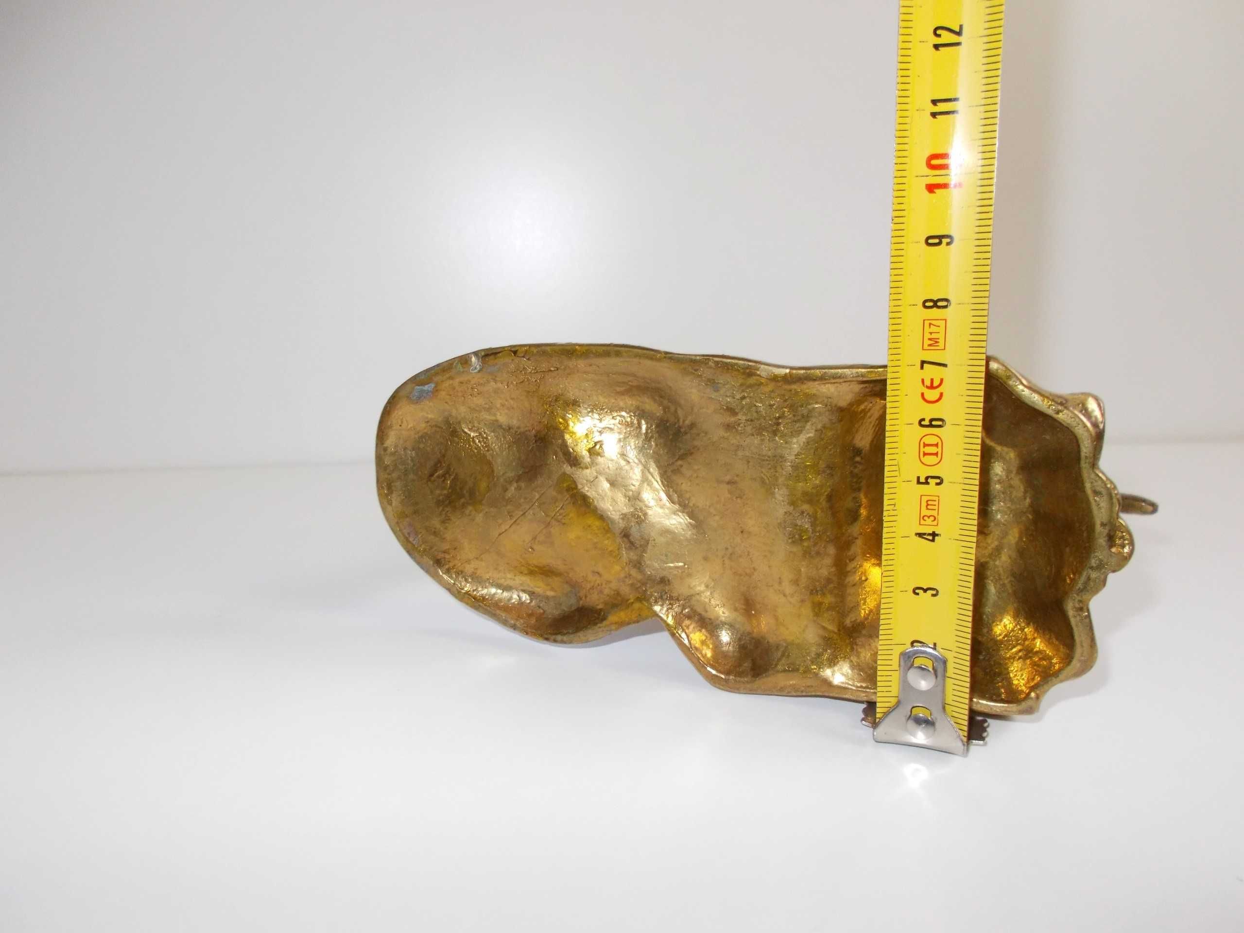 Figura Escultura de Cão em Bronze