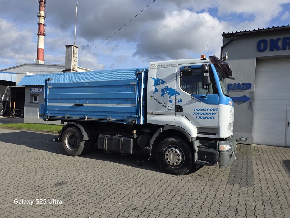 Usługi transportowe wywrotką