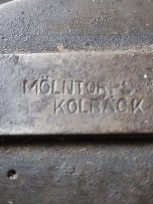 Stare zabytkowe żelazko na duszę Antyk MÖLINTORPS KOLBÄCK"