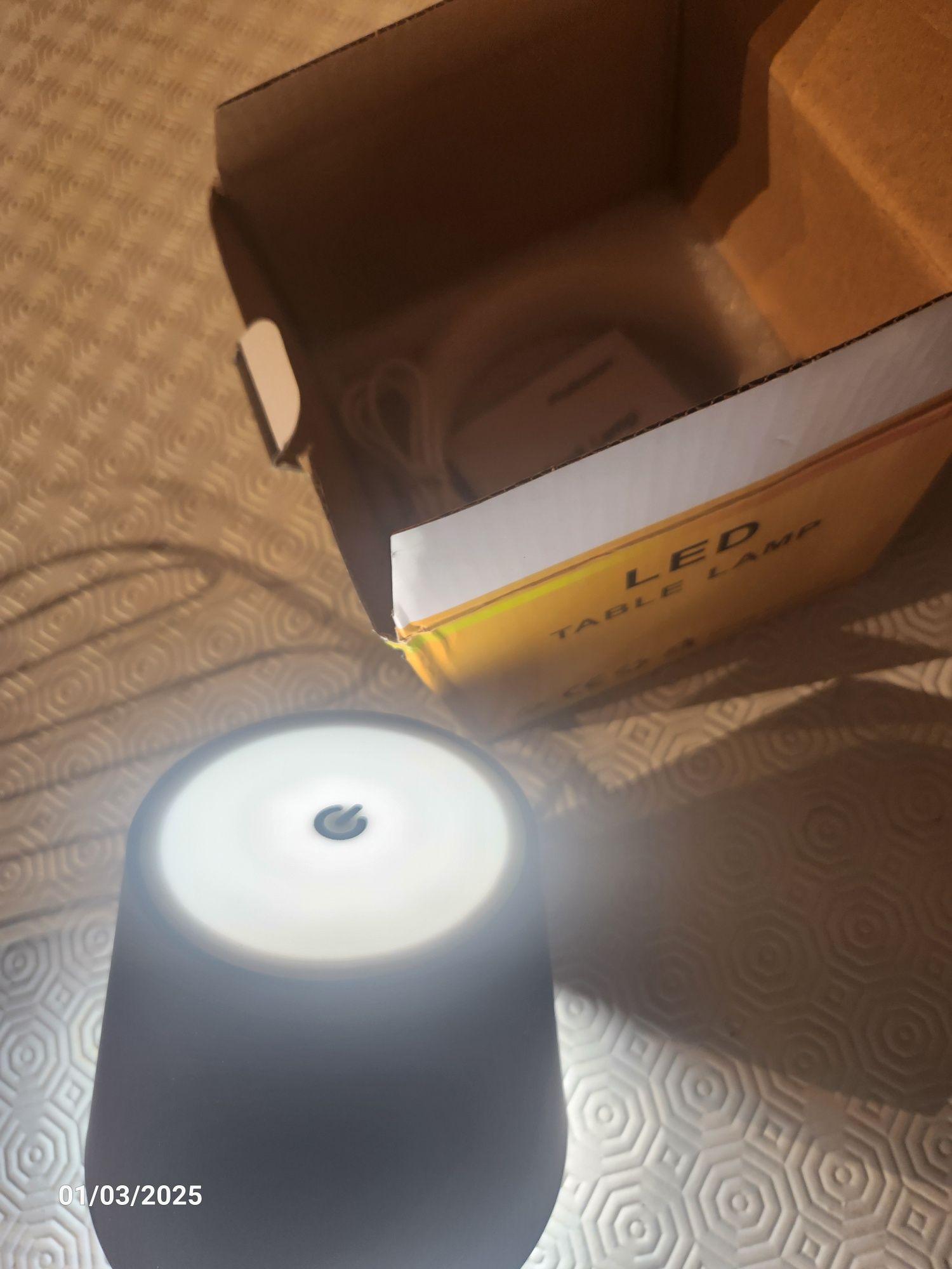 Lampada Led para garrafas de vinho
