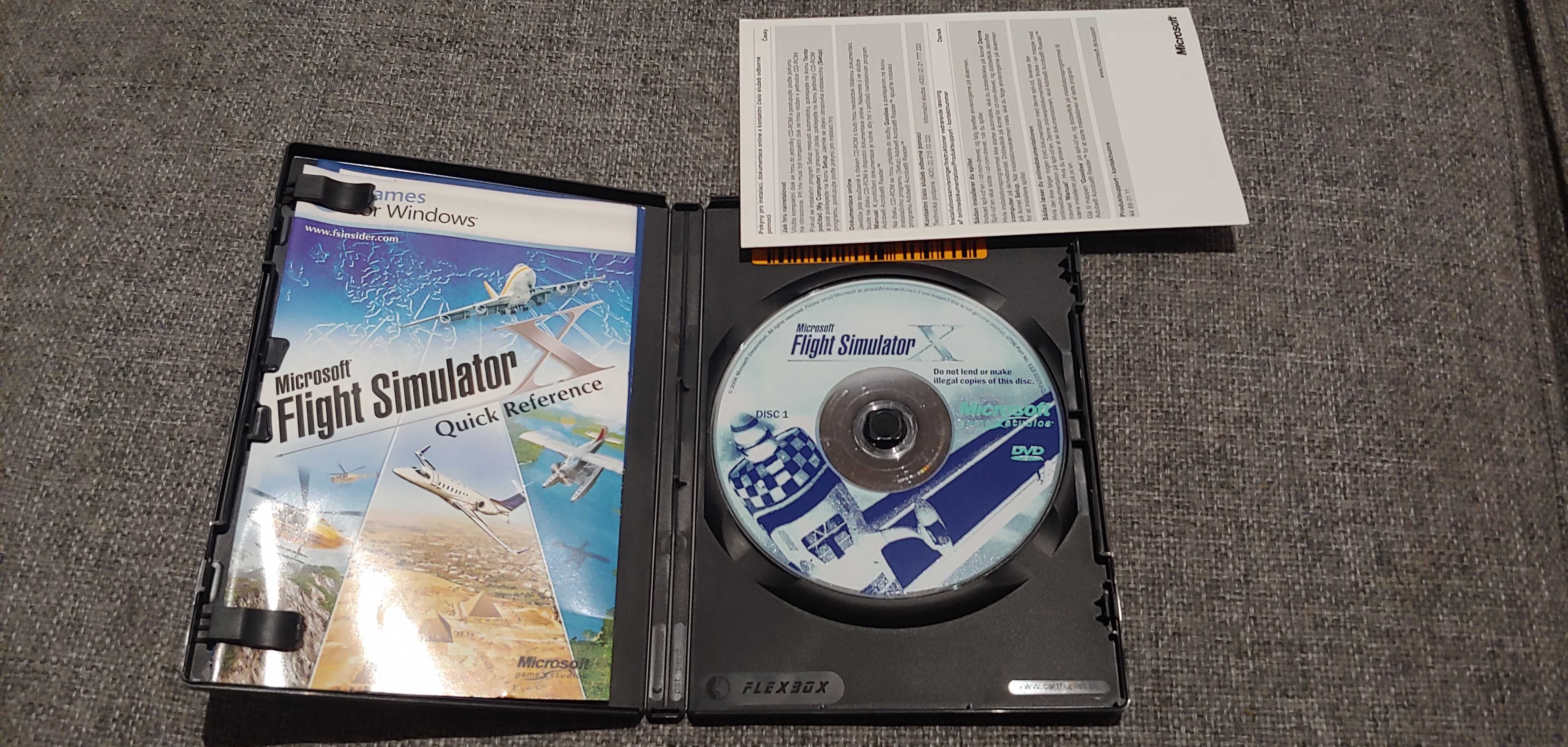 Ms Flight Simulator + "Frazeologia Lotnicza dla personelu latającego"