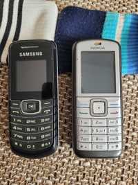 Telefony: NOKIA 6070 i SAMSUNG GT-E1080 – w zestawie!