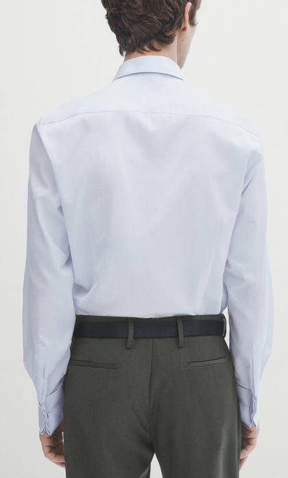 Сорочка, рубашка під запанки Massimo Dutti, р. L, 42