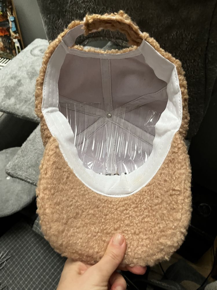 Czapka teddy nowa jesień