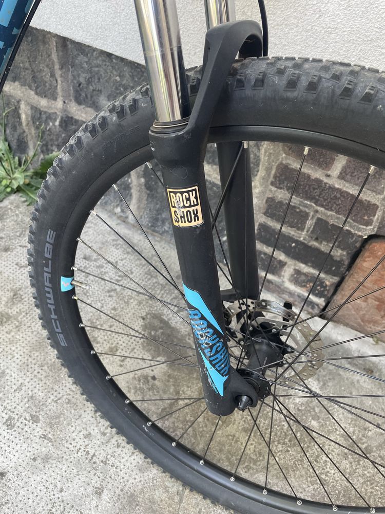 Rower Cube analog koła 29, rama 19/rock shox/shimano deore xt